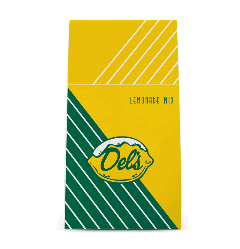 TIBCreativeStudio_DelsPackage_Concept7_slower TIB Creative Studio, Del's Lemonade Concept Package Design, Package Design, Rhode Island Design, Providence Graphic Design, New England Graphic Design, Branding Design