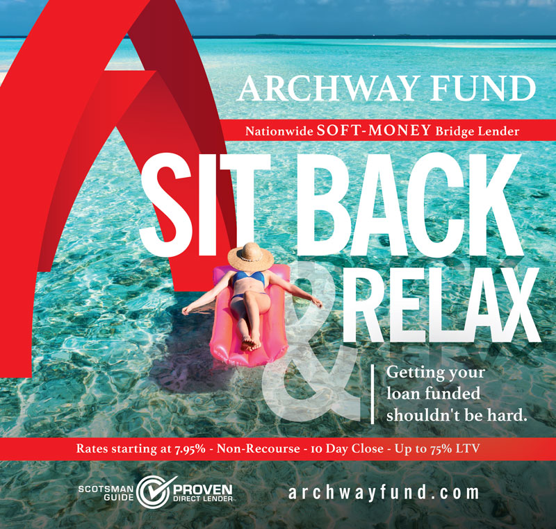 Archway Capital magazine advertisement designed by TIB Creative Studio